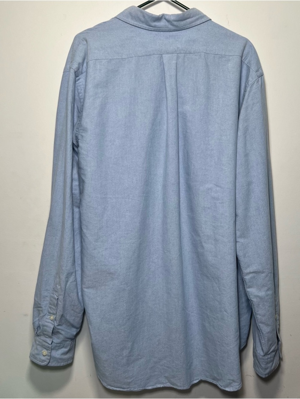 Ralph Lauren Men’s Light Blue Oxford Button Down Shirt XXL Pony Logo Classic Fit - Picture 10 of 13